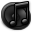 iTunes Black S Icon 32x32 png